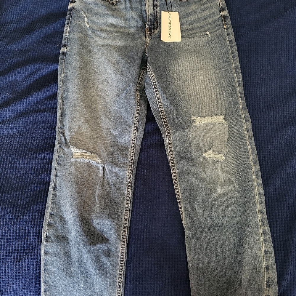High Rise Straight Jeans - Picture 4 of 5